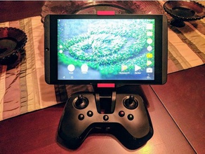 parrot flypad nvidia shield k1 mount works other controllers r c vehicles bebop 2 3d print model - Mito3D