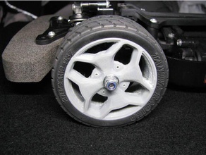 tamiya do trevo da roda r c veículos 1 10 escala moleque brumby subaru 3d print model - Mito3D