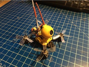 furibee flightower couvercle de came montage r c véhicules fpv support caméra microfpv 3d print model - Mito3D