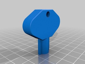 llave para panneau electrico l'ingénierie 3d print model - Mito3D