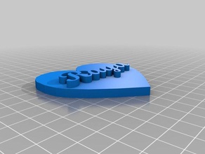Schlüsselanhänger - raya 3d-drucken 3d print model - Mito3D