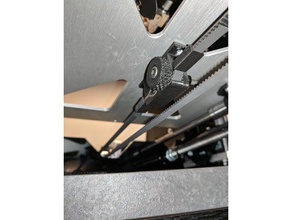 i3 eje y tensor Impresora 3d de las piezas el la correa gt2 cinturón prusa reprapguru 3d print model - Mito3D