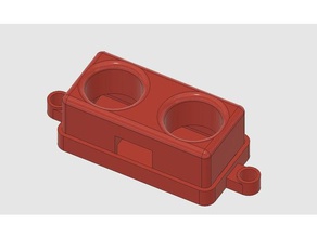 sunfounder hc-sr04 durumda elektronik 3d print model - Mito3D