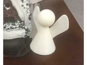 ángel decoración de la ornamento 3d print model - Mito3D