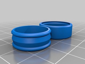 my customized spinning ring rings 3d print model - Mito3D