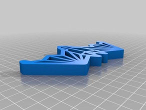 prashanth ist origami-Fledermaus Tiere kundengebundene 3d print model - Mito3D