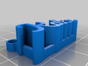 kate decoración personalizado 3d print model - Mito3D