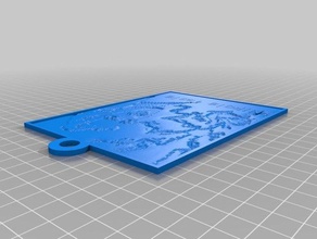 nikola tesla 2d sanat özelleştirilmiş 3d print model - Mito3D