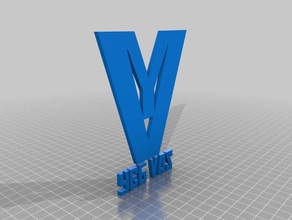 yeb vas emblem 3d print model - Mito3D
