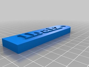 llavero ibaiz 3d printing 3d print model - Mito3D
