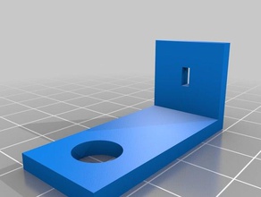 diy-usb-Handbremse internen pot-Halterung diy iracing - simulator 3d print model - Mito3D