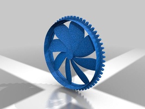 turbina 2 A impressão 3d 3d print model - Mito3D