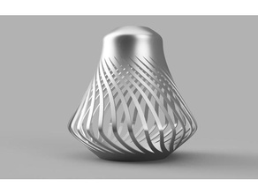 modern abajur e27 dekor dagoma 200 discoeasy dekorasyon tasarım ampul Fransız lamba led ışık aydınlatma 3d print model - Mito3D
