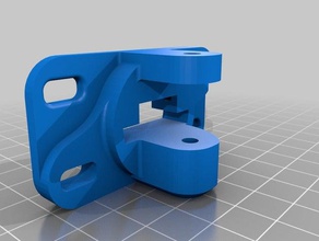 uaz patriot handle bracket automotive 3d print model - Mito3D