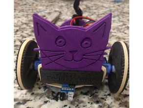 code kitty robot v10 la robotique 3d print model - Mito3D