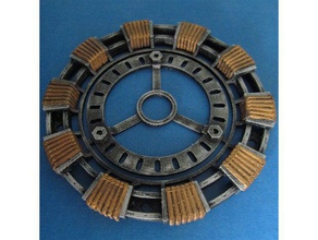 electromagnets chrisbarr's arc reactor props iron man 3d print model - Mito3D