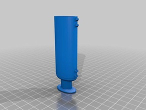 cáñamo-mecha larga cola monograma hobby 3d print model - Mito3D