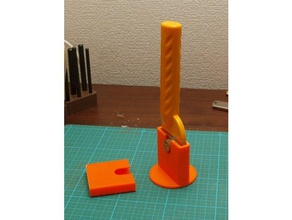 olfa btc-1 blade guard tool holders & boxes knife scraper 3d print model - Mito3D