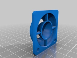 difusor ventilador anet a6 parts 3d print model - Mito3D