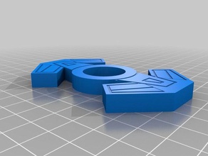 caza tie spinner escala La impresión en 3d 3d print model - Mito3D