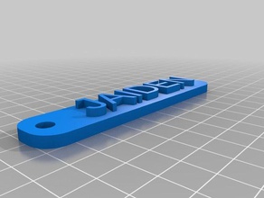 jaiden Schilder & logos kundengebundene 3d print model - Mito3D