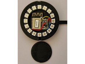 anel do diodo emissor de titular eletrônica 3d print model - Mito3D