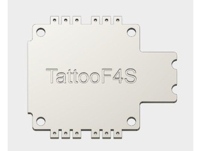 racerstar tatuagem f4s r c veículos aio manequim modelo controlador de vôo fpv starf4s tattoof4s 3d print model - Mito3D