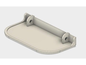 congelador doorhandle de substituição do agregado familiar maçaneta da porta punho geladeira alça frigorífico lidar peça 3d print model - Mito3D