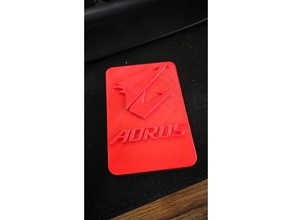 sli hb cubierta de gigabyte aorus La impresión en 3d 3d print model - Mito3D