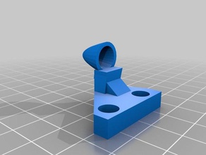 extruder end filament guide prusa i3 3d printer extruders 3d print model - Mito3D