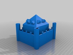 noob castello La stampa 3d 3d print model - Mito3D