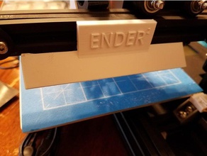 ender-2 led axe x sans vis de montage Imprimante 3d accessoires 3d print model - Mito3D