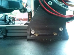 tevo tarantula unteren rechten Klammer 3d-Drucker Teile 3d print model - Mito3D