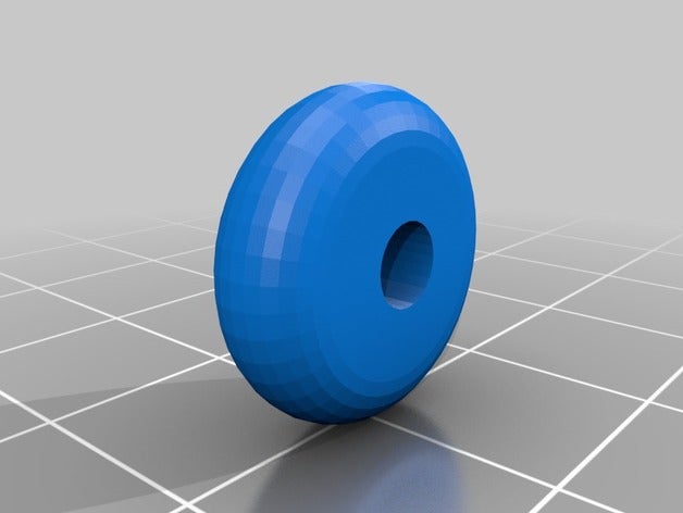 roue suiveuse robot la robotique 3D print model - Mito3D
