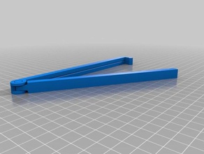 160 mm bag clip kitchen & dining customized 3d print model - Mito3D