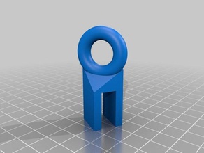 vertical angled filament guide anet a8 3d printer accessories 3d print model - Mito3D