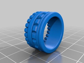 boucheron anello gioielli 3d print model - Mito3D