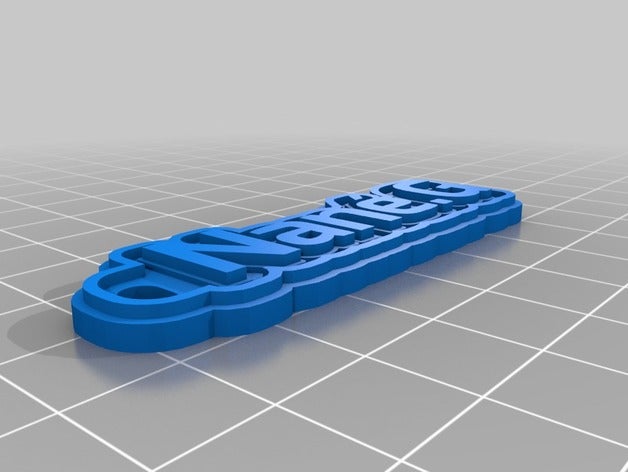 daphn 6c llaveros personalizado 3D print model - Mito3D