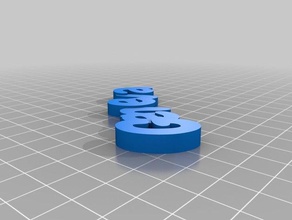 geneva keychains customized 3d print model - Mito3D