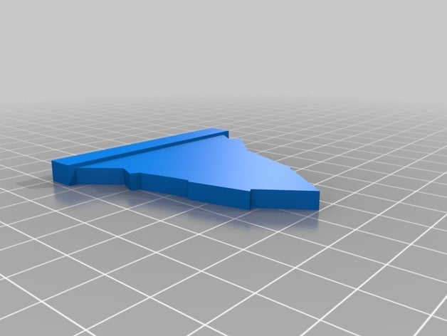 yüzen ada 2d sanat 3D print model - Mito3D
