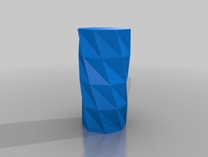 bigoctagonvase containers customized 3d print model - Mito3D