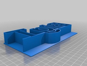 big t cookie cutter kitchen & dining customized 3d print model - Mito3D