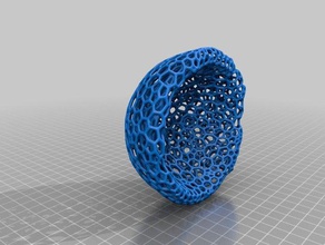 cellular mini bowl 3d printing 3d print model - Mito3D