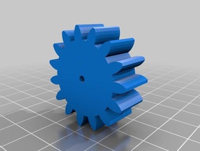 15 tooth gear robotics 3d print model - Mito3D