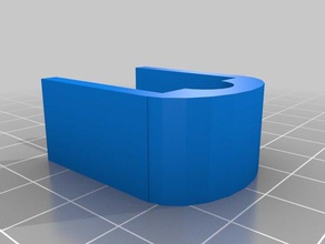 Kabel-organizer 3 4-Zoll-Holz - Organisation Kabel-clip Kabel-management 3d print model - Mito3D