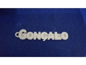 keychain - gon alo keychains 3d print model - Mito3D