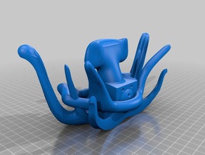 octopus 010 3d-drucken 3d print model - Mito3D