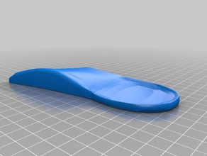my customized orthotic insoles supported bc7 3d print model - Mito3D