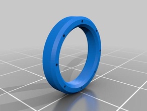 kurşun deliği yüzüğü yüzük 3d print model - Mito3D