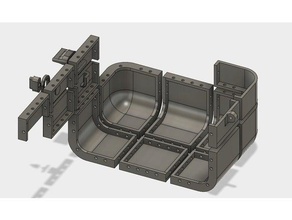 coffret ultime version bêta les conteneurs la boîte de poitrine modulaire 3d print model - Mito3D